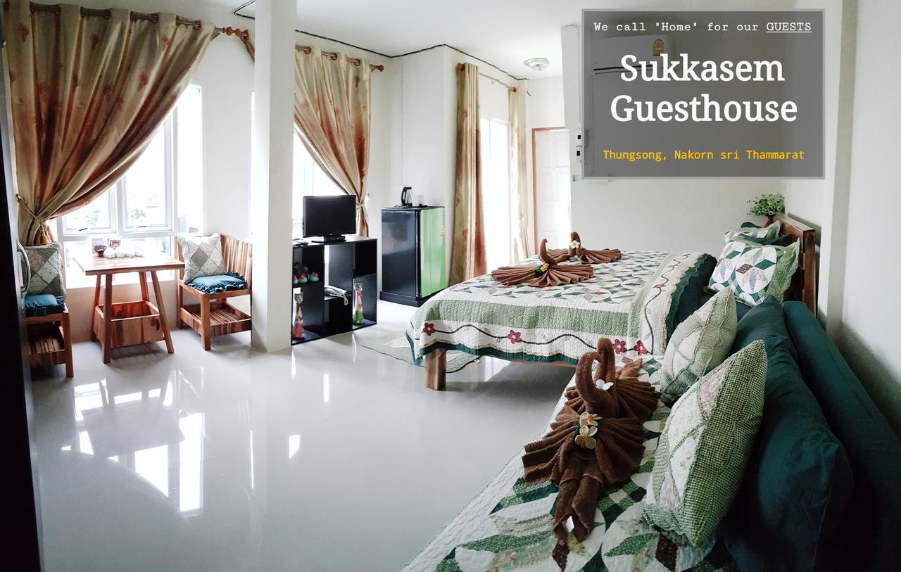 Sukkasem Guesthouse Thungsong Thung Song Εξωτερικό φωτογραφία